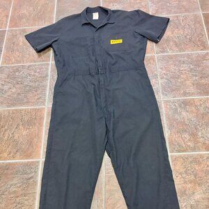 ~~Vintage Dickies/Pirelli Black Jumpsuit Adult XLR Coveralls*****